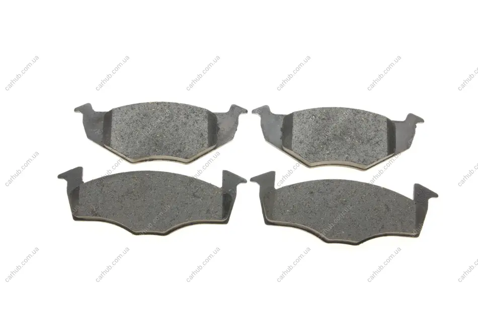 Комплект гальмівних колодок передн, SEAT AROSA SKODA FABIA I, FABIA I PRAKTIK, FABIA II VW FOX, LUPO I, POLO, POLO III, POLO III CLASSIC, POLO IV 1.0-2.0 10.94-10.21 Delphi LP1601 (фото 1)