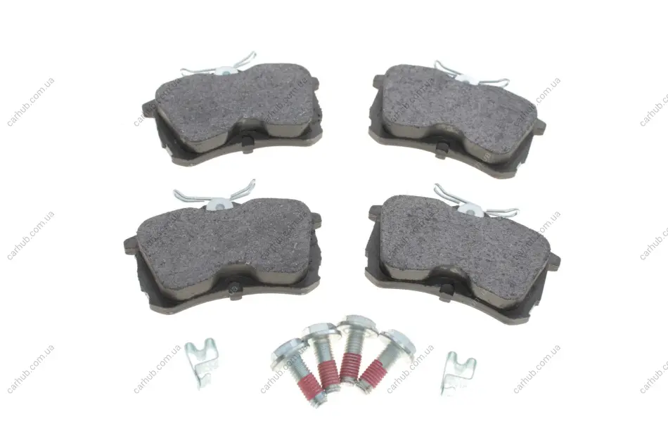 Комплект гальмівних колодок задн, HONDA ACCORD VI, ACCORD VII, JAZZ II TOYOTA COROLLA 1.3-2.4 07.92-10.08 Delphi LP1626 (фото 1)