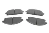 Комплект гальмівних колодок передн, INFINITI Q45 II, QX4 NISSAN PATHFINDER II, QUEST, X-TRAIL I 2.0-4.1 09.95- Delphi LP1659 (фото 1)