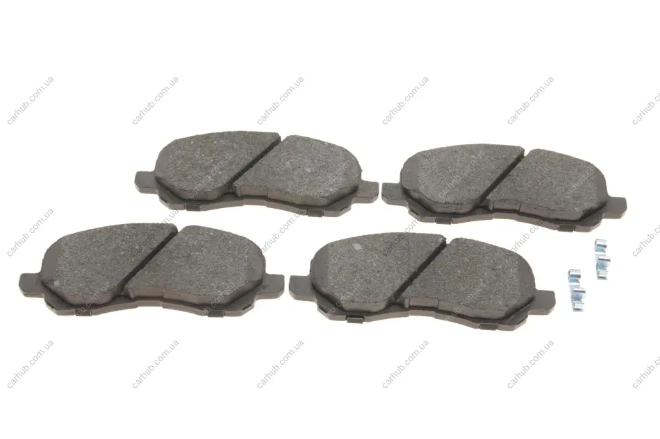 Комплект гальмівних колодок передн, CHRYSLER 200, SEBRING CITROEN C4 AIRCROSS DODGE AVENGER, CALIBER, CARAVAN JEEP COMPASS, PATRIOT LANCIA FLAVIA MAZDA CX-7 MITSUBISHI ASX 1.3-3.8 10.86- Delphi LP1684 (фото 1)