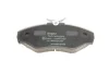 Комплект гальмівних колодок передн, NISSAN PRIMASTAR OPEL VIVARO A RENAULT ESPACE III, TRAFIC II 1.9D-3.0 10.98- Delphi LP1695 (фото 3)