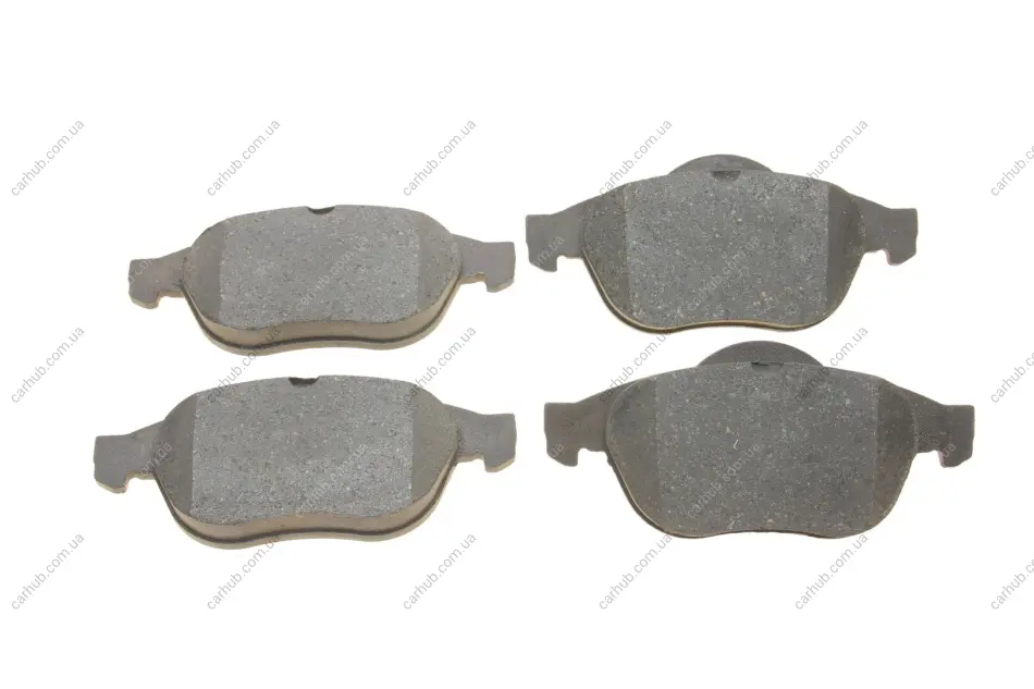 Комплект гальмівних колодок передн, RENAULT ESPACE IV, LAGUNA II, SCENIC I, SCENIC II, VEL SATIS 1.4-3.5 06.00-12.15 Delphi LP1708 (фото 1)