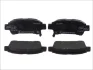 Комплект гальмівних колодок задн, TOYOTA ALPHARD I, AVENSIS VERSO, ISIS, NOAH/VOXY, PREVIA II, SIENNA, YARIS 1.4D-3.5 02.00-08.14 Delphi LP1710 (фото 1)