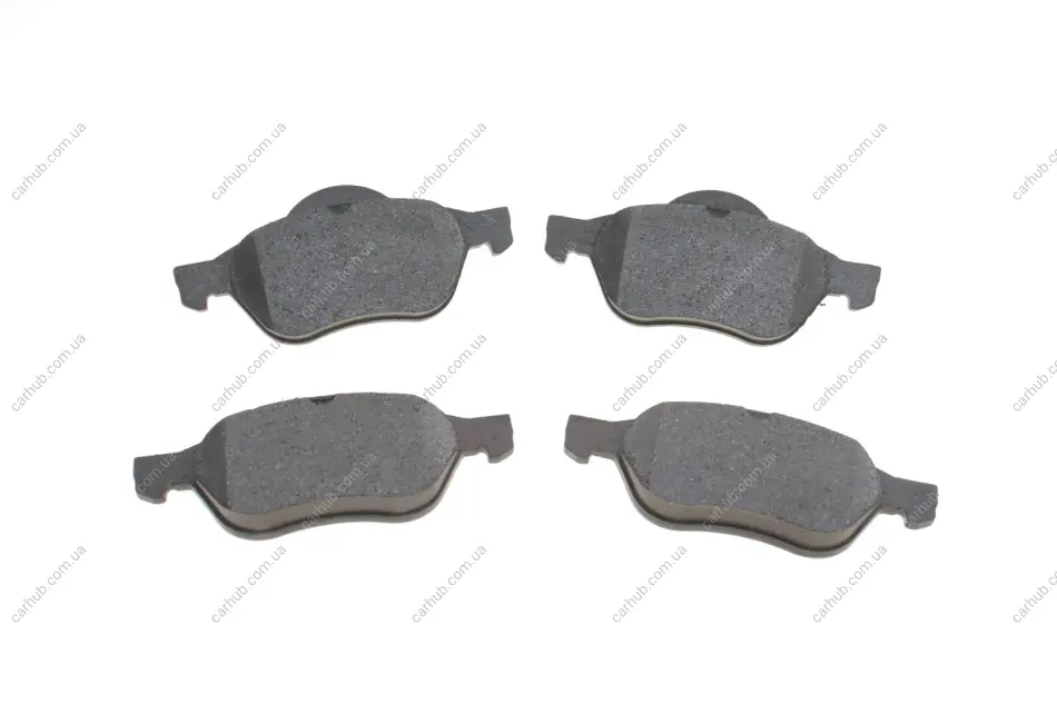 Комплект гальмівних колодок передн, MERCEDES GLE (C292) RENAULT GRAND SCENIC II, LAGUNA, LAGUNA II, LAGUNA III, MEGANE I, MEGANE I COACH, MEGANE II, SCENIC II, TWINGO II 1.2-5.5 03.99-10.19 Delphi LP1714 (фото 1)