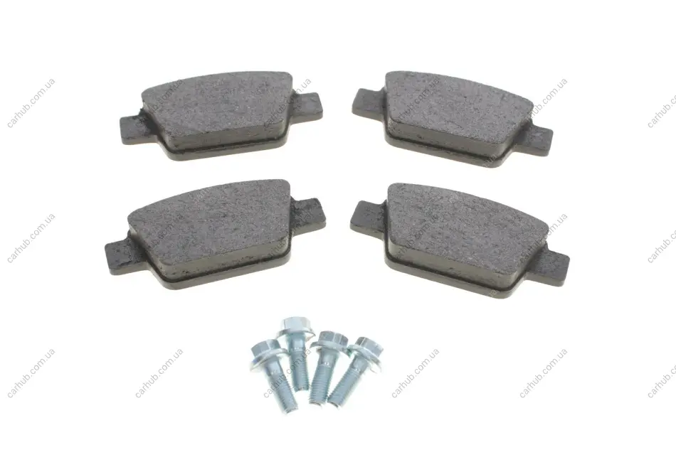 Комплект гальмівних колодок задн, ALFA ROMEO MITO FIAT BRAVO, BRAVO II, MULTIPLA, STILO LANCIA DELTA III 1.2-2.4 04.99-10.18 Delphi LP1719 (фото 1)