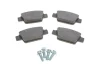 Комплект гальмівних колодок задн, ALFA ROMEO MITO FIAT BRAVO, BRAVO II, MULTIPLA, STILO LANCIA DELTA III 1.2-2.4 04.99-10.18 Delphi LP1719 (фото 1)