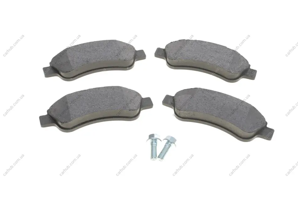 Комплект гальмівних колодок передн, DS DS 3 CITROEN BERLINGO, C2, C3 AIRCROSS I, C3 AIRCROSS II, C3 I, C3 II, C3 III, C3 IV, C3 ORIGIN III, C3 PICASSO, C4, C4 CACTUS, C4 I 1.0-Electric 06.96- Delphi LP1727 (фото 1)