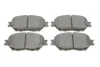 Комплект гальмівних колодок передн, LEXUS IS II TOYOTA CAMRY, CROWN, ISIS, LAND CRUISER PRADO, MARK X I, WISH 1.8-4.0 08.01-08.14 Delphi LP1738 (фото 1)