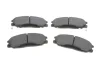 Комплект гальмівних колодок передн, DAEWOO REXTON HYUNDAI H-1, H-1 / STAREX, H-1 CARGO, HIGHWAY, SANTA FÉ I, TERRACAN, TRAJET, XG LADA NIVA TRAVEL SSANGYONG ACTYON I 1.5-3.5 06.97- Delphi LP1743 (фото 1)