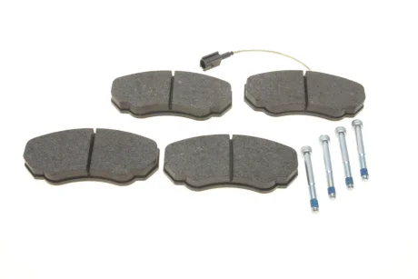 Комплект гальмівних колодок передн, CITROEN JUMPER I, JUMPER II FIAT DUCATO PEUGEOT BOXER 1.9D-2.8D 02.94- Delphi LP1750