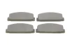 Комплект гальмівних колодок задн, MAZDA 323 F V, 323 F VI, 6 MITSUBISHI GALANT IV 1.8-2.5 09.80-07.13 Delphi LP1766 (фото 1)