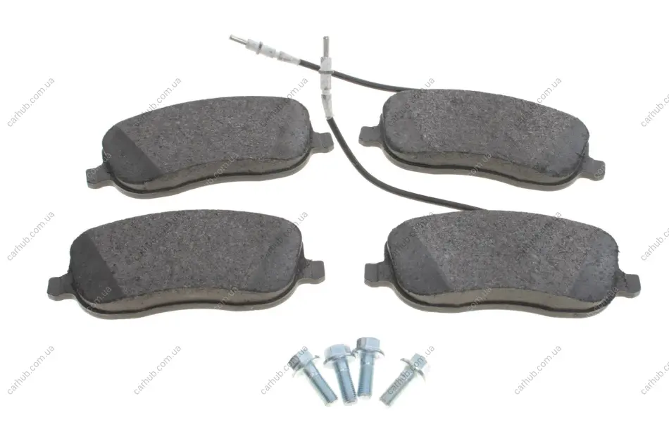 Комплект гальмівних колодок передн, CITROEN C8, JUMPY I FIAT SCUDO, ULYSSE LANCIA PHEDRA PEUGEOT 807, EXPERT 1.6-3.0 02.96- Delphi LP1792 (фото 1)