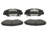 Комплект гальмівних колодок передн, HONDA ACCORD IX, ACCORD VII, CIVIC X, CIVIC XI, CR-V II, CR-V IV, ELEMENT, PILOT 1.0-3.5 09.01- Delphi LP1806 (фото 1)