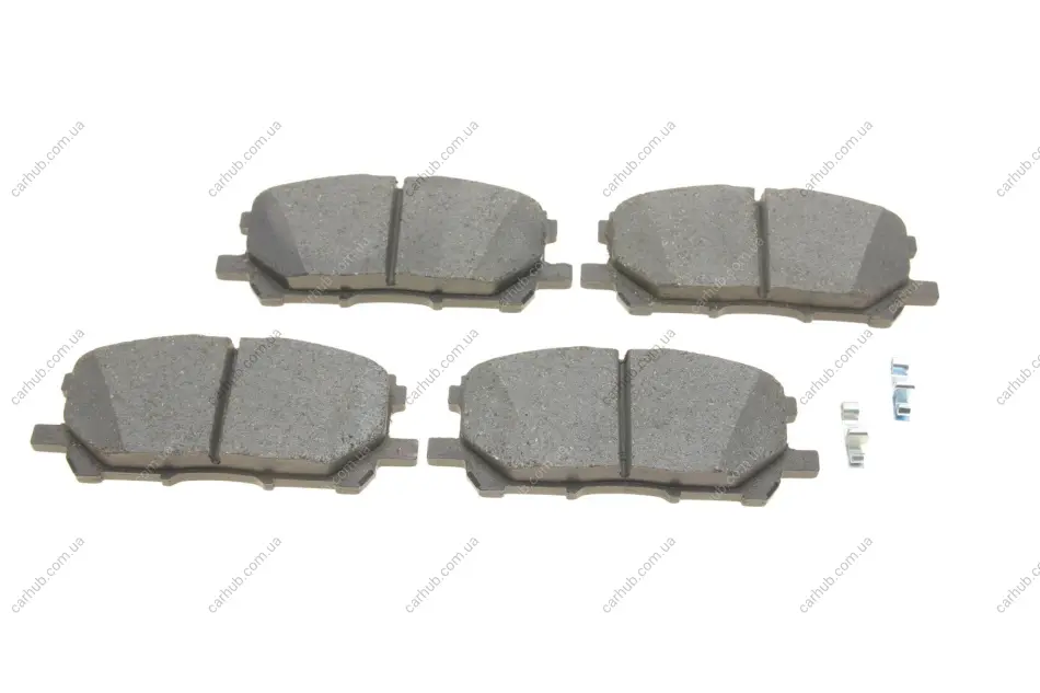 Комплект гальмівних колодок задн/передн, LEXUS GS, RC, RX TOYOTA HARRIER, HIGHLANDER / KLUGER 2.4-5.0 02.03- Delphi LP1823 (фото 1)
