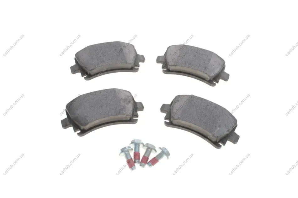 Комплект гальмівних колодок задн, AUDI A3, A4 B6, A4 B7, A4 B8, A6 ALLROAD C6, A6 C5, A6 C6, A8 D3, Q3, TT SEAT ALTEA, ALTEA XL, EXEO, EXEO ST, IBIZA IV, IBIZA IV SC, LEON 1.0-5.2 08.96- Delphi LP1824 (фото 1)