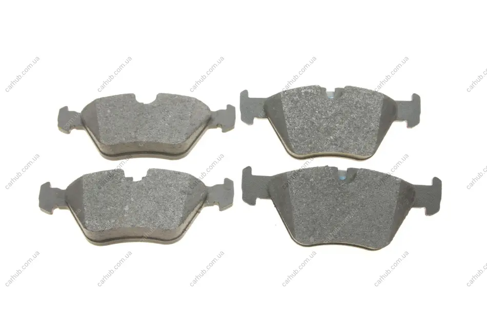Комплект гальмівних колодок передн, BMW 3 (E46), 5 (E34), 7 (E32), X3 (E83), Z4 (E85), Z4 (E86) MG ZT, ZT- T 2.0-4.6 03.85-12.11 Delphi LP1843 (фото 1)