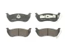 Комплект гальмівних колодок задн, JEEP CHEROKEE, WRANGLER II 2.4-4.0 08.96-01.08 Delphi LP1859 (фото 3)