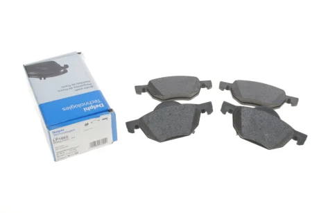 Комплект гальмівних колодок передн, HONDA ACCORD VII 2.0/2.2D/2.4 09.02-05.08 Delphi LP1862