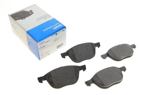 Колодки гальмівні (передні) Ford Focus/Kuga/Connect/Mazda 3/5/Volvo C30/C70/S40 03- (Continental) DELPHI Delphi LP1869