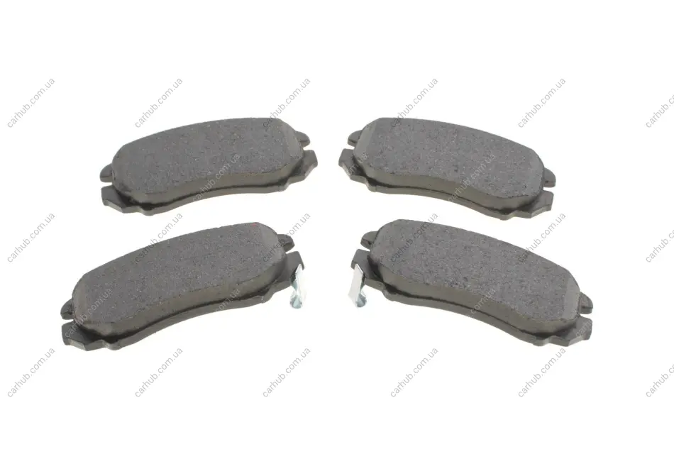 Комплект гальмівних колодок передн, HYUNDAI COUPE II, ELANTRA III, ELANTRA IV, I30, SONATA IV, SONATA V, TIBURON, TUCSON KIA MAGENTIS I, MAGENTIS II, OPTIMA, SOUL I 1.6-2.7 01.01-12.15 Delphi LP1902 (фото 1)