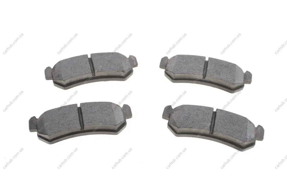 Комплект гальмівних колодок задн, CHEVROLET AVEO / KALOS, LACETTI, NUBIRA, REZZO DAEWOO KALOS, LACETTI, NUBIRA, TACUMA / REZZO 1.2-2.0D 09.00- Delphi LP1910 (фото 1)