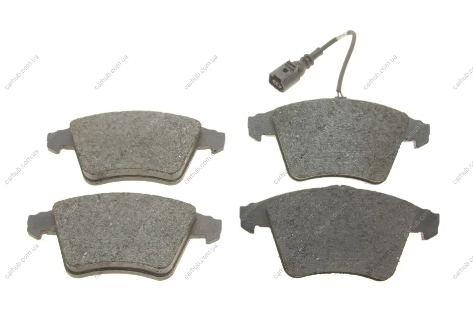 Комплект гальмівних колодок передн, VW CALIFORNIA T5 CAMPER, MULTIVAN T5, TRANSPORTER T5 1.9D-3.2 04.03-08.15 Delphi LP1914 (фото 1)