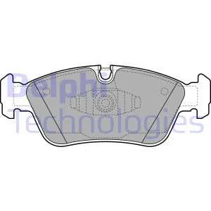 Комплект гальмівних колодок передн, BMW 1 (E81), 1 (E87), 3 (E90), 3 (E91) 1.6-3.0D 06.04-06.12 Delphi LP1925