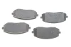 Комплект гальмівних колодок передн, HYUNDAI I10 I, I20 I KIA PICANTO I, PICANTO II 1.0-1.2LPG 04.04-05.18 Delphi LP1933 (фото 1)