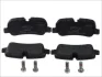 Комплект гальмівних колодок задн, LAND ROVER DISCOVERY III, DISCOVERY IV, RANGE ROVER III, RANGE ROVER SPORT I 2.7D-5.0 03.02-12.18 Delphi LP1936 (фото 1)