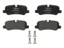 Комплект гальмівних колодок задн, LAND ROVER DISCOVERY III, DISCOVERY IV, RANGE ROVER III, RANGE ROVER SPORT I 2.7D-5.0 03.02-12.18 Delphi LP1936 (фото 3)