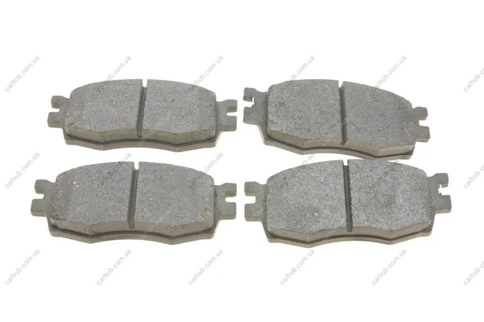 Комплект гальмівних колодок передн, HYUNDAI ACCENT III, I20 I KIA RIO II 1.1D-1.6D 03.05-12.15 Delphi LP1951 (фото 1)