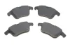 Комплект гальмівних колодок передн, VOLVO S60 II, S80 II, V60 I, V70 III, XC70 II FORD GALAXY II, GALAXY MK II, MONDEO IV, S-MAX JAGUAR S-TYPE II, XF I, XF SPORTBRAKE 1.5-4.4 01.99-12.19 Delphi LP1967 (фото 1)