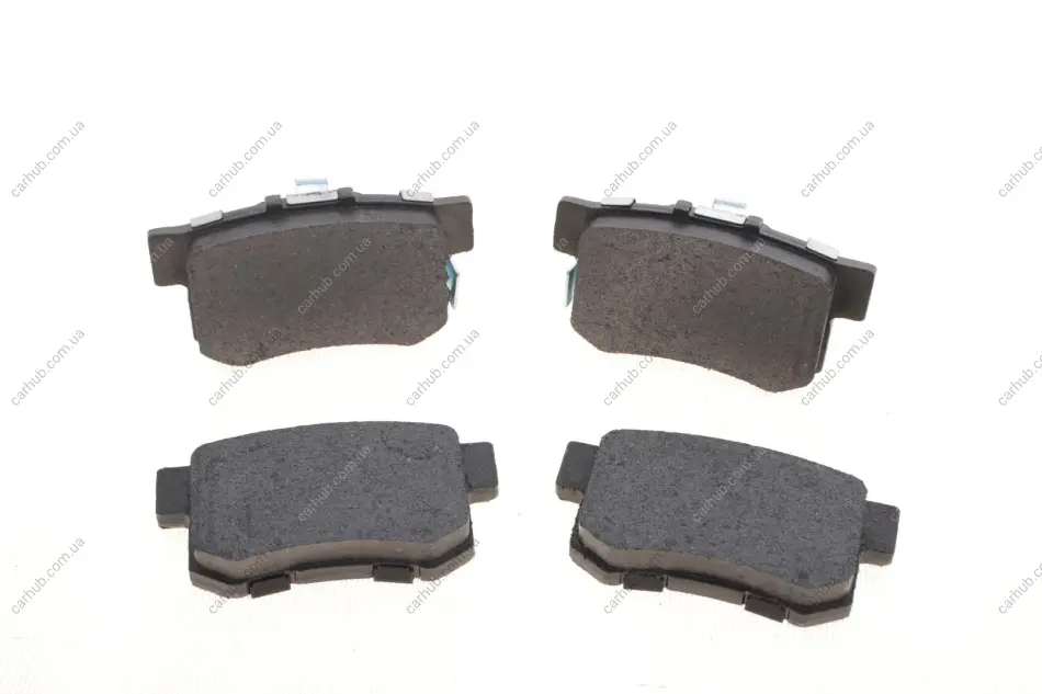 Комплект гальмівних колодок задн, ACURA RDX, RL, TL HONDA ACCORD IX, ACCORD VIII, CROSSTOUR I, CR-V II, CR-V III, CR-V IV, FR-V, JAZZ II, ODYSSEY, STEPWGN SUZUKI SWIFT III 1.3D-3.5 10.95- Delphi LP1972 (фото 1)