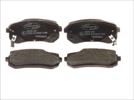 Комплект гальмівних колодок задн, HYUNDAI I10 I KIA PICANTO I, PICANTO II 1.0-1.2LPG 04.04-05.18 Delphi LP1976