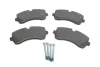 Комплект гальмівних колодок передн, MERCEDES SPRINTER 3,5-T (B906), SPRINTER 3,5-T (B907), SPRINTER 3,5-T (B907, B910), SPRINTER 3-T (B906), SPRINTER 3-T (B907) 1.8-Electric 04.06- Delphi LP1981 (фото 1)