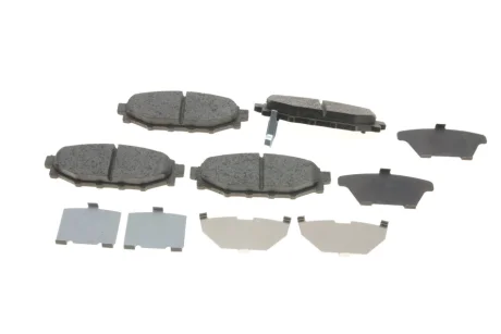 Комплект гальмівних колодок задн, SUBARU BRZ, FORESTER, IMPREZA, LEGACY IV, LEGACY V, OUTBACK, WRX, XV TOYOTA GT 86 1.5-3.6 09.03- Delphi LP1999