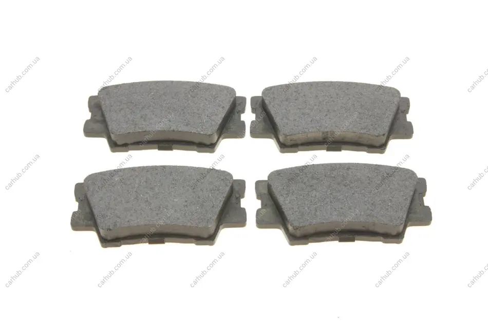 Комплект гальмівних колодок задн, VOLVO 340-360 LEXUS ES, HS PONTIAC VIBE TOYOTA AVALON, CAMRY, MARK X ZIO I, RAV 4 III, RAV 4 IV 1.8-3.5 08.84- Delphi LP2004 (фото 1)