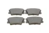 Комплект гальмівних колодок задн, VOLVO 340-360 LEXUS ES, HS PONTIAC VIBE TOYOTA AVALON, CAMRY, MARK X ZIO I, RAV 4 III, RAV 4 IV 1.8-3.5 08.84- Delphi LP2004 (фото 1)