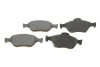 Комплект гальмівних колодок задн/передн, DAIHATSU CHARADE VIII GREAT WALL VOLEEX C20R TOYOTA IQ, RACTIS, YARIS ASTON MARTIN CYGNET 1.0-1.8 08.05- Delphi LP2005 (фото 1)