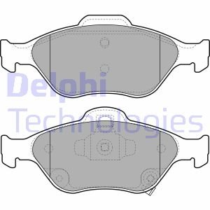 Тормозные колодки, дисковые Delphi LP2005