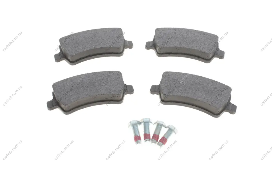Комплект гальмівних колодок задн, VOLVO S60 II, S80 II, V60 I, V70 III, XC60 I, XC70 II FORD GALAXY II, GALAXY MK II, MONDEO IV, S-MAX LAND ROVER FREELANDER 2 1.5-4.4 03.06-12.19 Delphi LP2008 (фото 1)