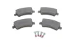 Комплект гальмівних колодок задн, VOLVO S60 II, S80 II, V60 I, V70 III, XC60 I, XC70 II FORD GALAXY II, GALAXY MK II, MONDEO IV, S-MAX LAND ROVER FREELANDER 2 1.5-4.4 03.06-12.19 Delphi LP2008 (фото 1)