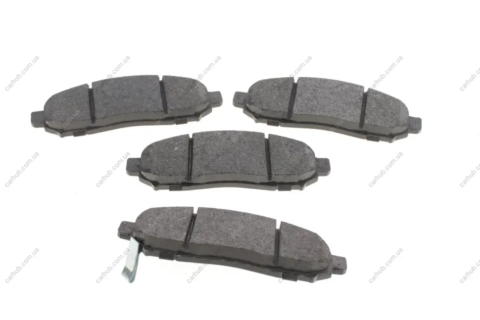 Комплект гальмівних колодок передн, CHEVROLET CORVETTE NISSAN LEAF, NAVARA, NAVARA NP300, NP300, NV200, NV200 / EVALIA, PATHFINDER III, XTERRA 2.5D-Electric 05.98- Delphi LP2011 (фото 1)