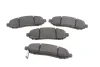 Комплект гальмівних колодок передн, CHEVROLET CORVETTE NISSAN LEAF, NAVARA, NAVARA NP300, NP300, NV200, NV200 / EVALIA, PATHFINDER III, XTERRA 2.5D-Electric 05.98- Delphi LP2011 (фото 1)