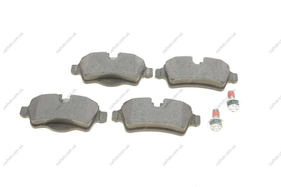 Комплект гальмівних колодок задн, MINI (R50, R53), (R56), (R57), (R58), (R59), CLUBMAN (R55), CLUBVAN (R55) 1.4-2.0D 03.06-06.15 Delphi LP2022 (фото 1)