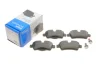 Комплект гальмівних колодок задн, MINI (R50, R53), (R56), (R57), (R58), (R59), CLUBMAN (R55), CLUBVAN (R55) 1.4-2.0D 03.06-06.15 Delphi LP2022 (фото 2)