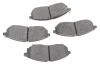 Комплект гальмівних колодок передн, INFINITI EX, FX, G, M, M35, M37, M45, Q45 III, Q60, Q70, QX50 I NISSAN 370Z, MURANO I, MURANO II, NAVARA, NAVARA NP300, PATHFINDER III 1.6D-5.6 09.96- Delphi LP2030 (фото 1)