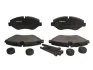 Комплект гальмівних колодок передн BREMBO IVECO DAILY III, DAILY IV, DAILY V, DAILY VI 550002E-F1CGL411C 05.99- Delphi LP2039 (фото 1)