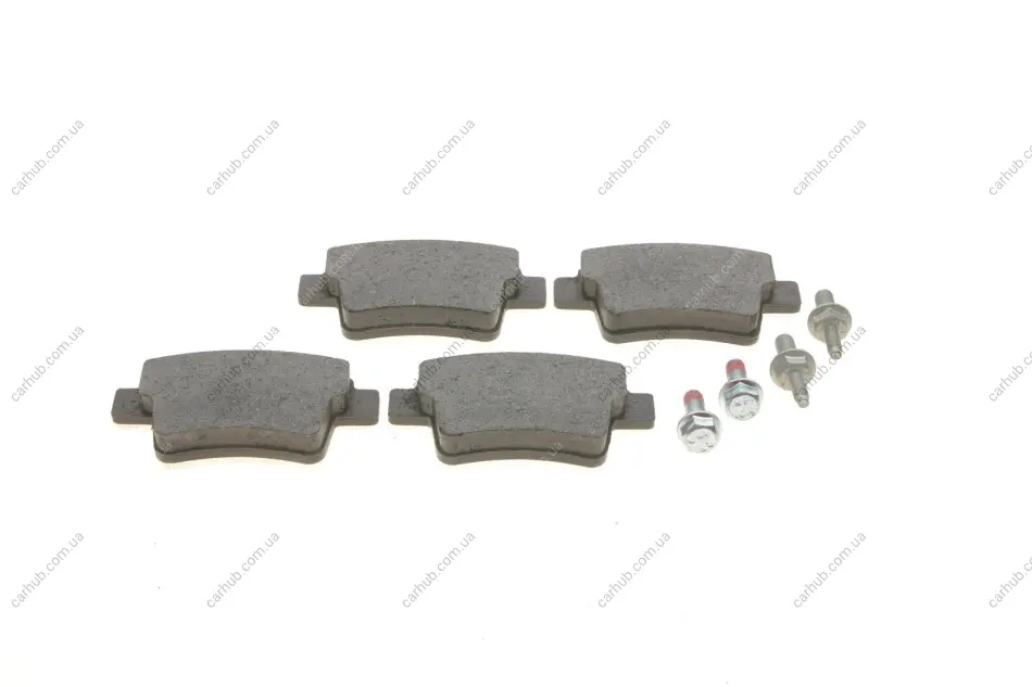 Комплект гальмівних колодок задн, CITROEN C4 GRAND PICASSO I, C4 PICASSO I 1.6-2.0D 10.06-12.13 Delphi LP2055 (фото 1)