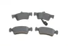 Комплект гальмівних колодок задн, VW CALIFORNIA T5 CAMPER, MULTIVAN T5, TOUAREG, TRANSPORTER T5 1.9D-3.2 01.03-08.15 Delphi LP2087 (фото 1)